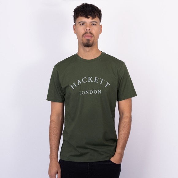 Hackett Mens Green Heritage ESS T-Shirt main image