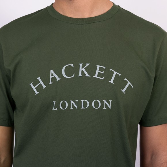 Hackett Mens Green Heritage ESS T-Shirt main image