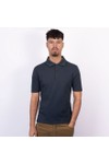 Oliver Sweeney Mens Blue Hunston Cotton Jersey Polo Shirt
