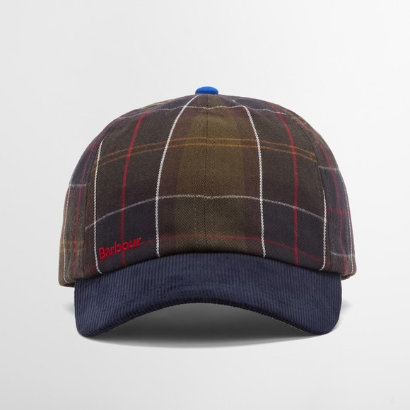 Barbour X Paul Smith Mens Green Cap main image