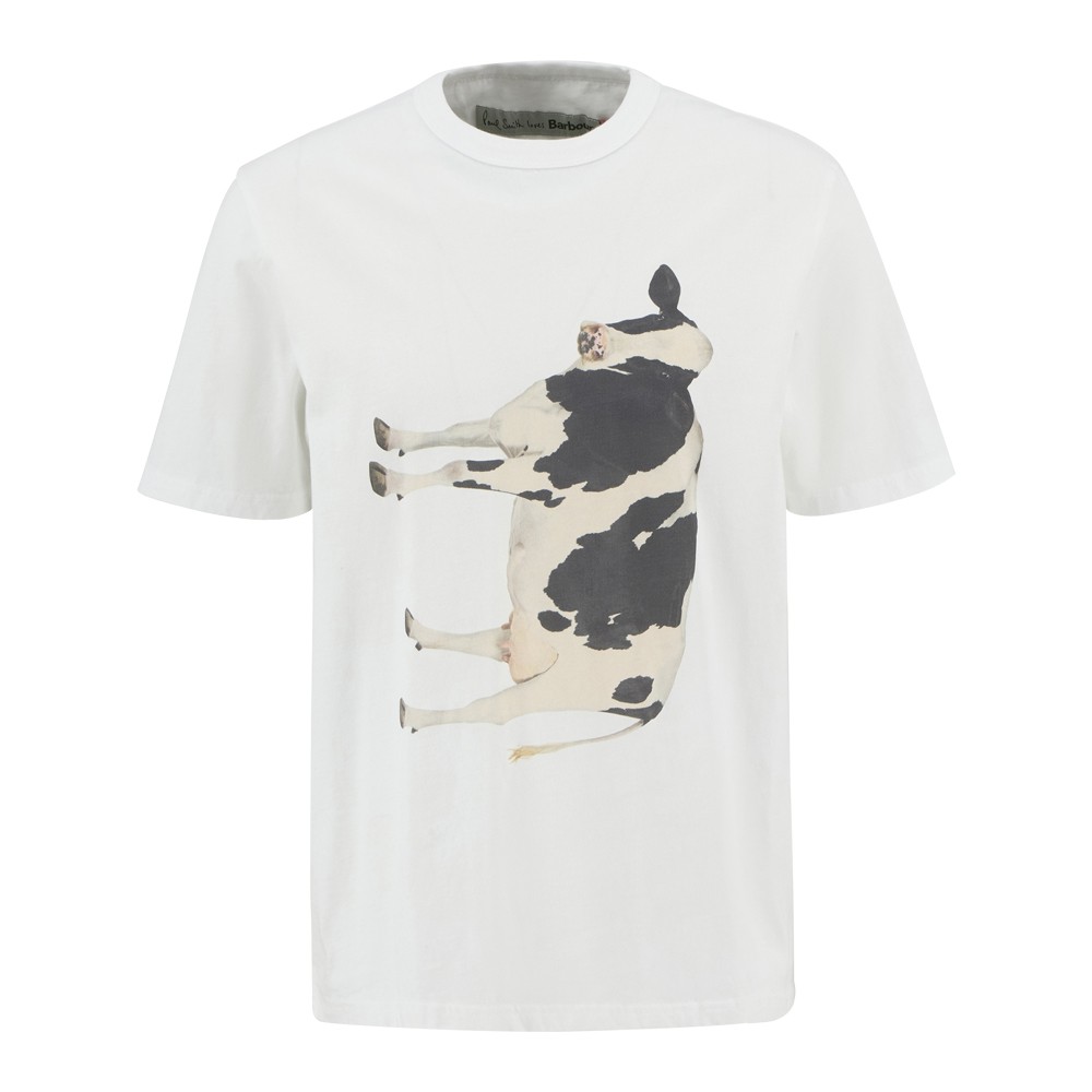 Barbour X Paul Smith Cow T-Shirt Oxygen Clothing