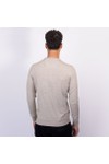 Remus Mens Beige Crew Neck Knitted Jumper 