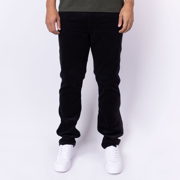 Wrangler Mens Black Greensboro Cord Trouser main image