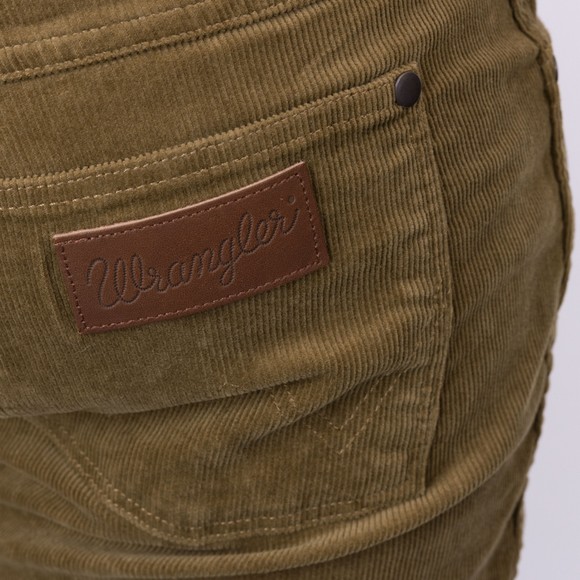 Wrangler Mens Brown Greensboro Cord Trouser main image
