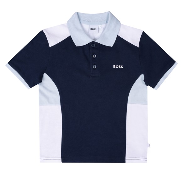 BOSS Boys Blue J52335 Polo Shirt main image