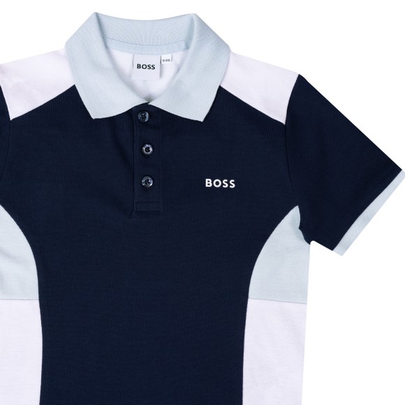 BOSS Boys Blue J52335 Polo Shirt main image