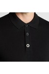 Remus Mens Black Polo Neck Knitted Jumper
