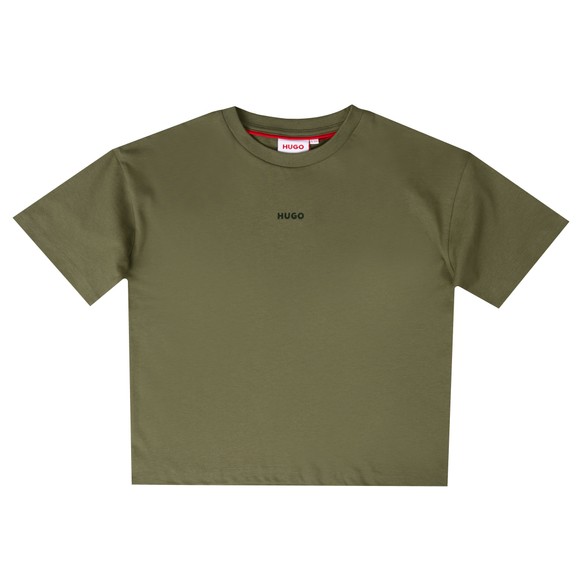 HUGO Boys Green G00434 T Shirt main image