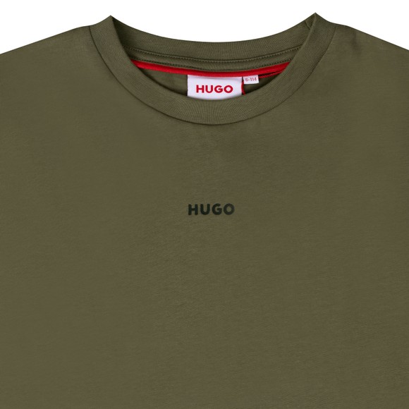HUGO Boys Green G00434 T Shirt main image