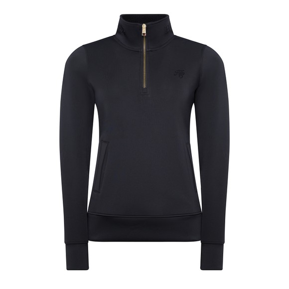 Holland Cooper Womens Black Training Henley main image