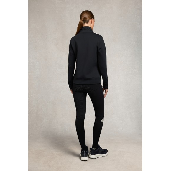 Holland Cooper Womens Black Training Henley main image