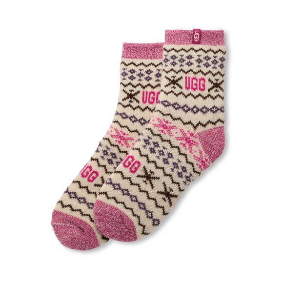 Ugg Womens Purple Cressida Cozy Quarter Sock main image