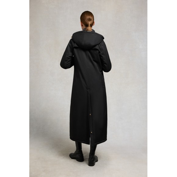Holland Cooper Womens Black Longline Training Coat main image