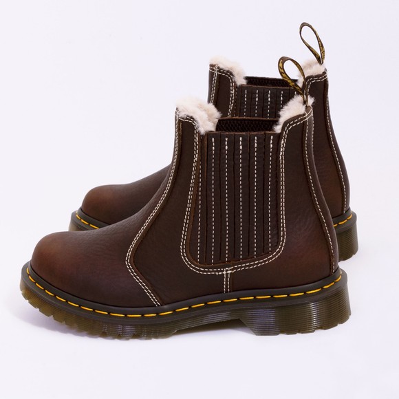 Dr. Martens Womens Brown Leonore Boot main image