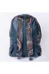 Pretty Green Mens Multicoloured House Paisley Jacquard Backpack