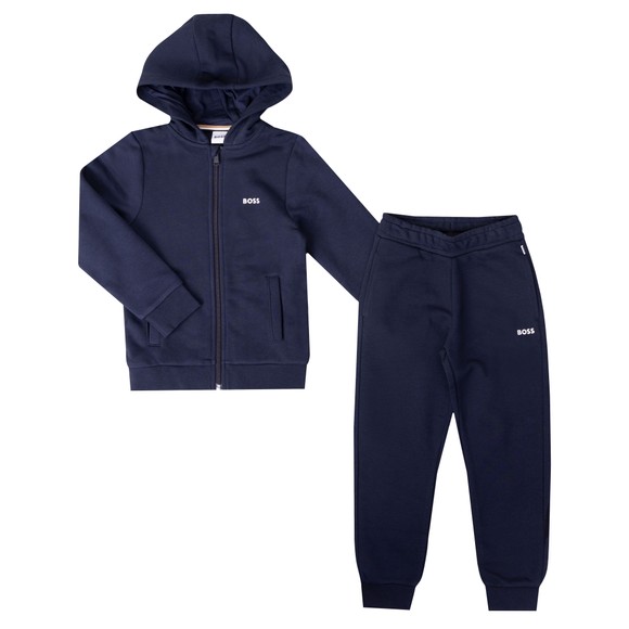 BOSS Boys Blue J52403 Tracksuit main image