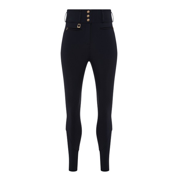 Holland Cooper Womens Blue Premium High Rise Breeches main image