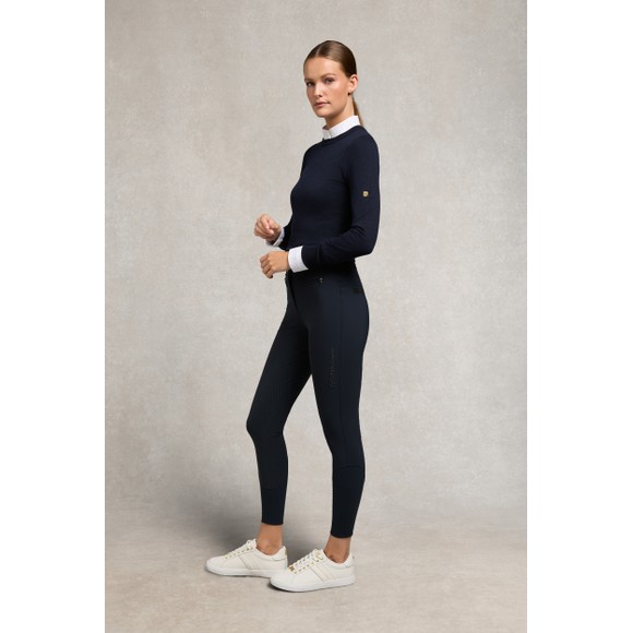 Holland Cooper Womens Blue Premium High Rise Breeches main image