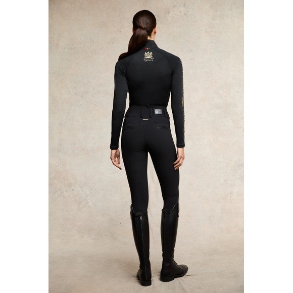 Holland Cooper Womens Black Premium High Rise Breeches main image