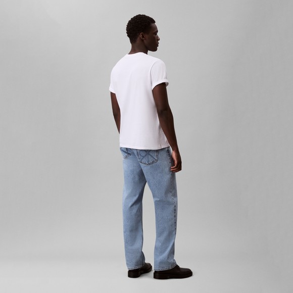Calvin Klein Jeans Mens Blue Signature 90's Straight Jean main image