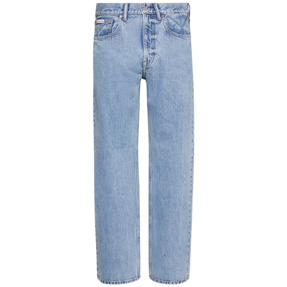 Calvin Klein Jeans Mens Blue Signature 90's Straight Jean main image