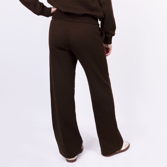 Polo Ralph Lauren Womens Brown Drawstring Fleece Wide-Leg Jogger main image
