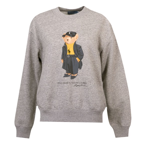 Polo Ralph Lauren Womens Grey Polo Bear Fleece Sweatshirt main image