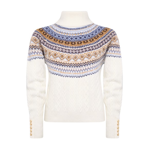 Holland Cooper Womens Beige Rebecca Roll Neck Knit main image