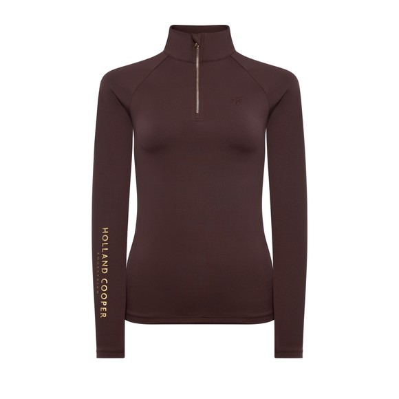 Holland Cooper Womens Brown Chiltern Base Layer main image