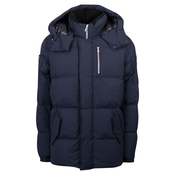 Moose Knuckles Mens Blue Everest 3Q Puffer Jacket main image