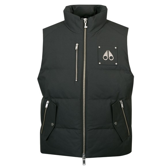Moose Knuckles Mens Grey Westmount 2Tone Gilet main image