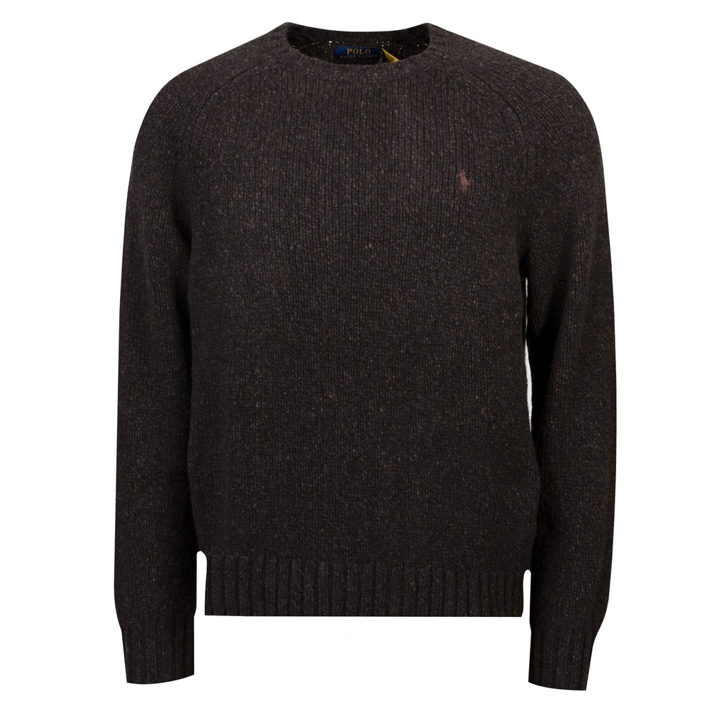 Marled Wool-Blend Knitted Jumper