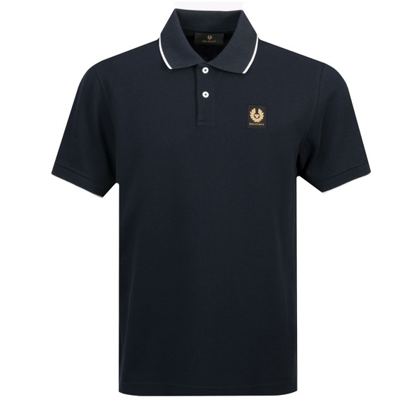 Belstaff Mens Blue Tipped Polo Shirt main image