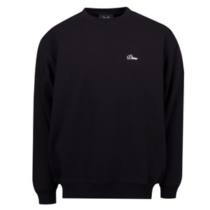 Cursive Small Logo Crew Neck Sweatshirt