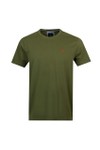 Crew Clothing Company Mens Green Classic T-Shirt