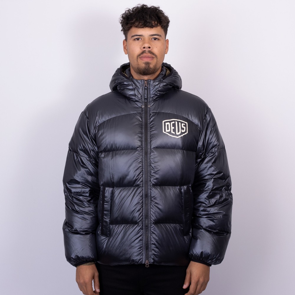 Deus Ex Machina Shield Hooded Down Jacket | Oxygen Clothing