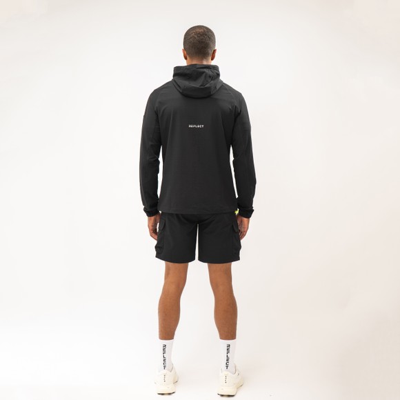 Reflect Mens Black Woven Windbreaker main image