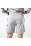 Reflect Mens Grey Woven Cargo Short