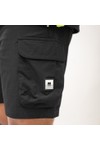 Reflect Mens Black Woven Cargo Short