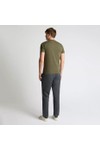 Remus Mens Green Plain T-Shirt