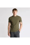 Remus Mens Green Plain T-Shirt