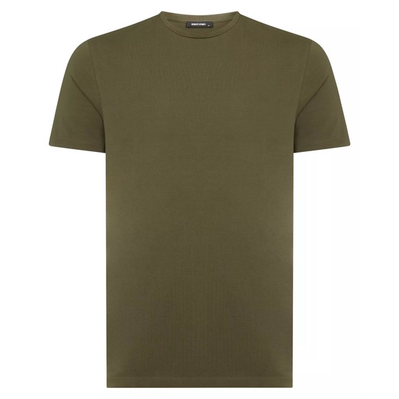 Remus Mens Green Plain T-Shirt main image