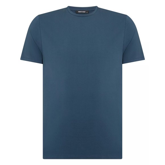 Remus Mens Blue Plain T-Shirt main image