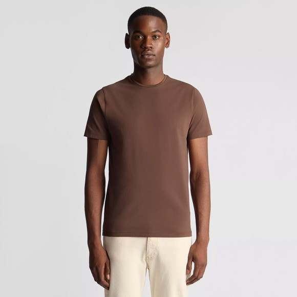 Remus Mens Brown Plain T-Shirt main image