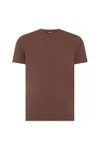 Remus Mens Brown Plain T-Shirt