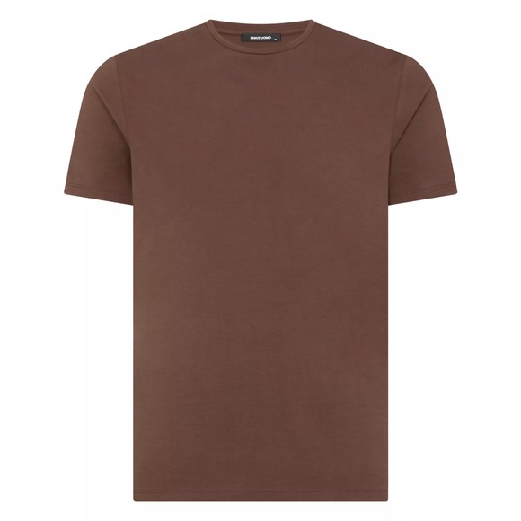 Remus Mens Brown Plain T-Shirt main image