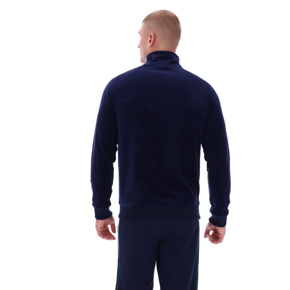 Sergio Tacchini Mens Blue Velour Track Top main image