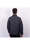 Crew Clothing Company Mens Blue Chapley Quilted Jacket
