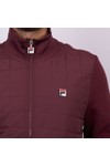 Fila Mens Red Moor Padded Hybrid Jacket