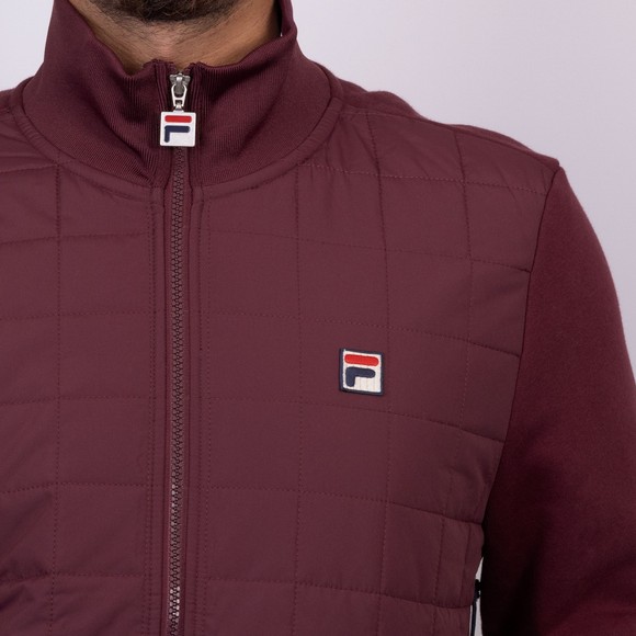 Fila Mens Red Moor Padded Hybrid Jacket main image